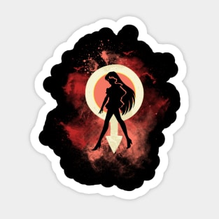 Mars space Sticker